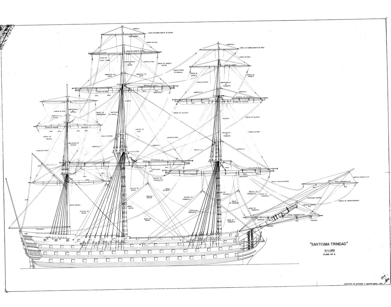 Santisima trinidad чертежи