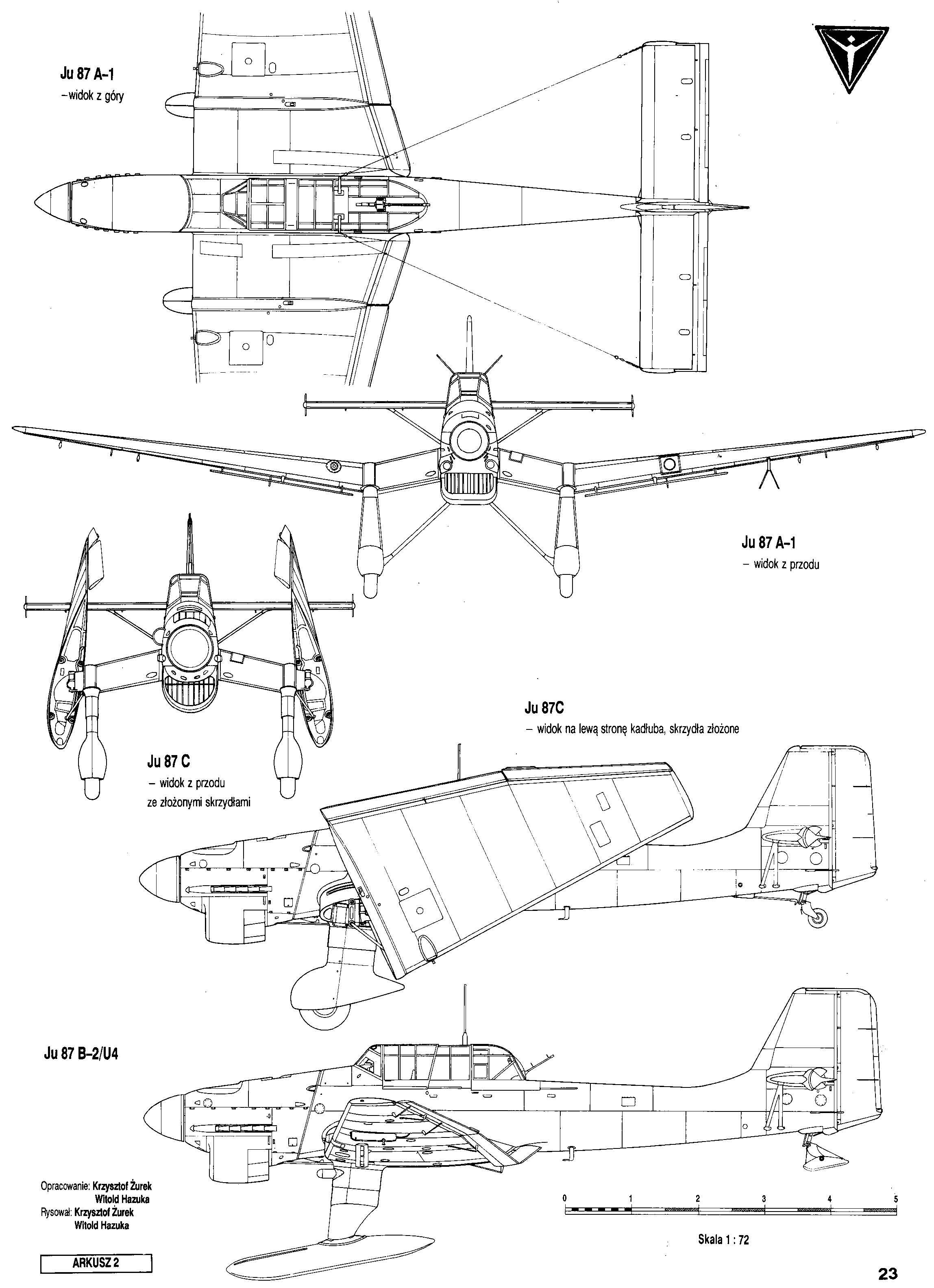 Чертеж ju 87